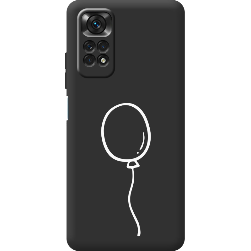 Черный чехол BoxFace Xiaomi Redmi Note 11 / Note 11S Balloon
