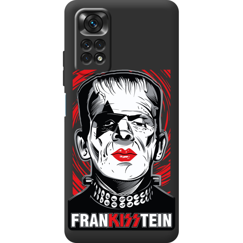 Черный чехол BoxFace Xiaomi Redmi Note 11 / Note 11S Frankisstein