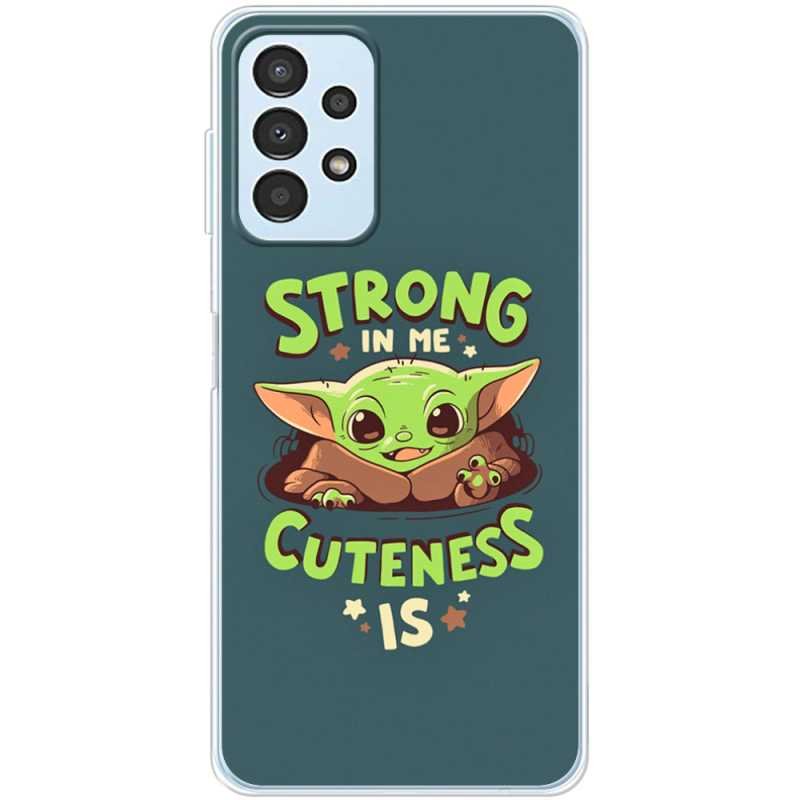 Чехол BoxFace Samsung Galaxy A32 5G (A326) Strong in me Cuteness is