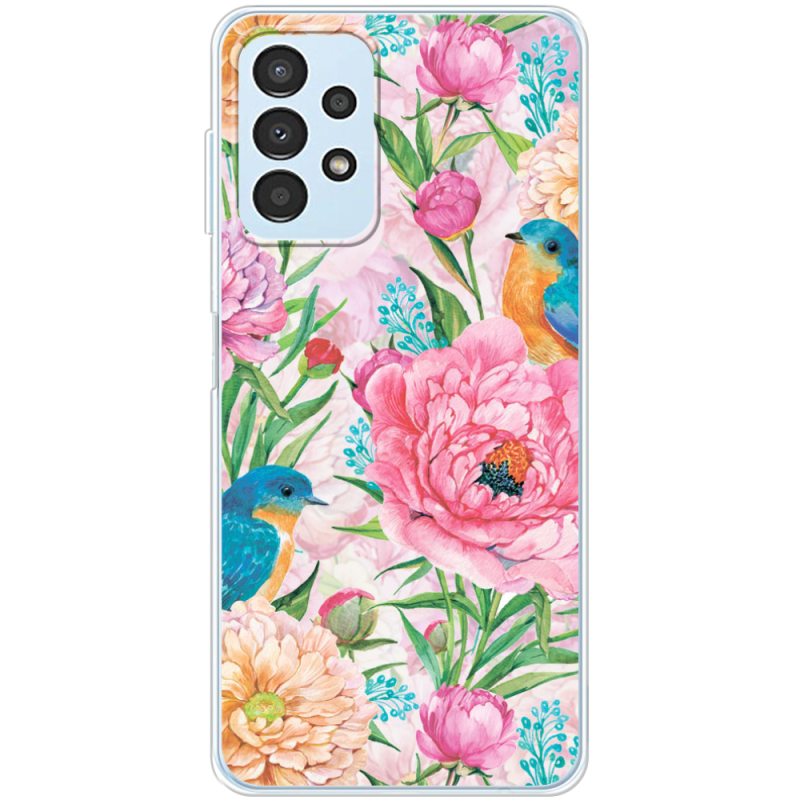 Чехол BoxFace Samsung Galaxy A32 5G (A326) Birds in Flowers