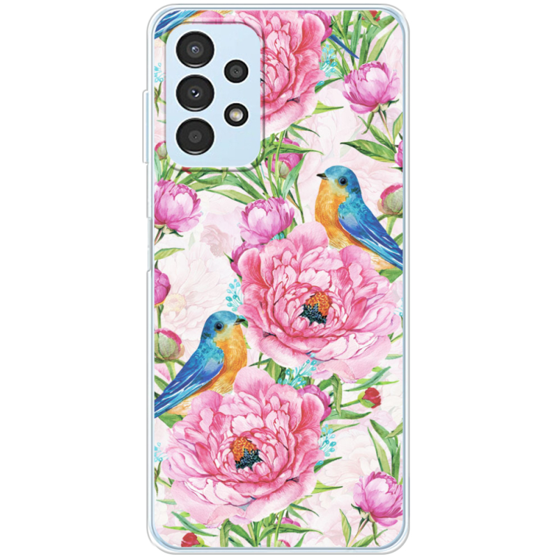 Чехол BoxFace Samsung Galaxy A32 5G (A326) Birds and Flowers