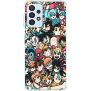 Чехол BoxFace Samsung Galaxy A32 5G (A326) Anime Stickers