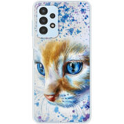 Чехол BoxFace Samsung Galaxy A32 5G (A326) Голубоглазый Кот