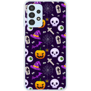 Чехол BoxFace Samsung Galaxy A32 5G (A326) Halloween Purple Mood