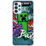 Чехол BoxFace Samsung Galaxy A32 5G (A326) Minecraft Graffiti