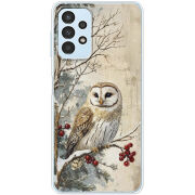 Чехол BoxFace Samsung Galaxy A32 5G (A326) Christmas Owl