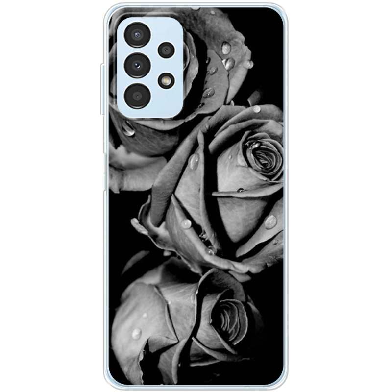 Чехол BoxFace Samsung Galaxy A32 5G (A326) Black and White Roses