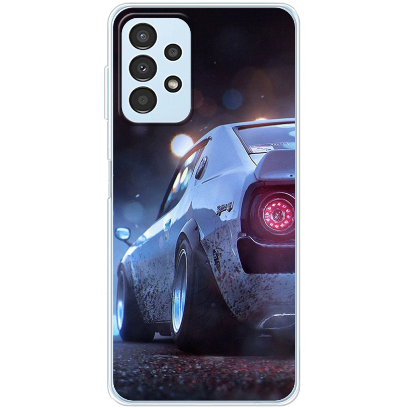 Чехол BoxFace Samsung Galaxy A32 5G (A326) Silver Car