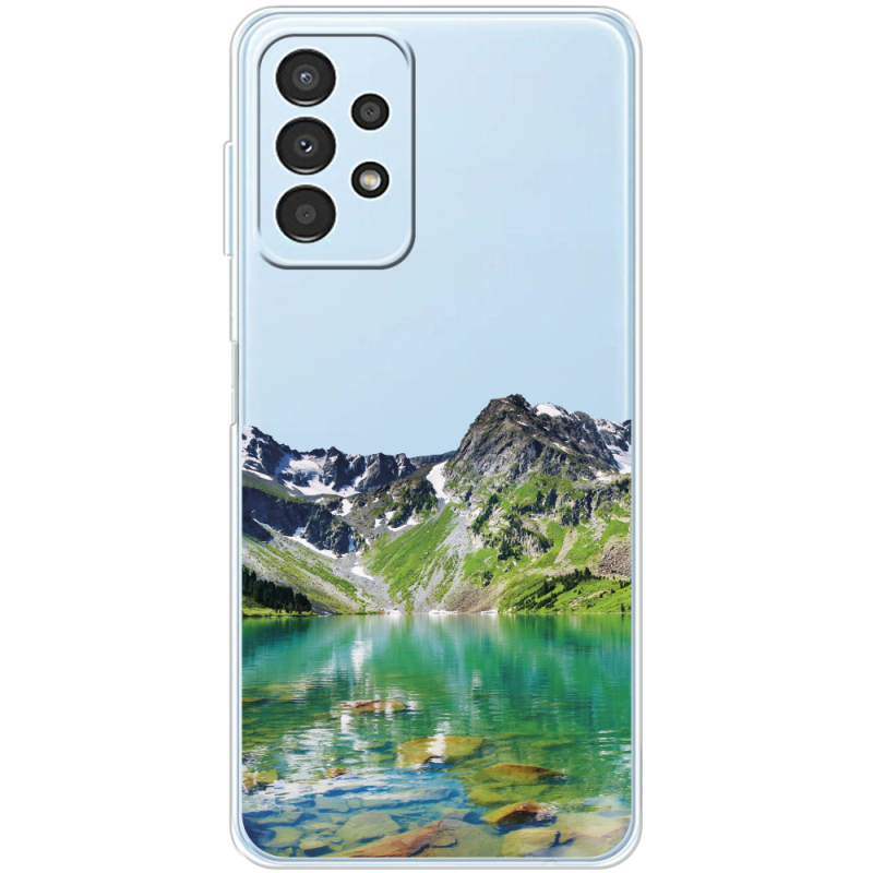 Прозрачный чехол BoxFace Samsung Galaxy A32 5G (A326) Green Mountain