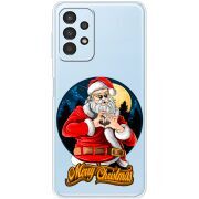Прозрачный чехол BoxFace Samsung Galaxy A32 5G (A326) Cool Santa