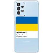 Прозрачный чехол BoxFace Samsung Galaxy A32 5G (A326) Pantone вільний синій