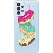 Прозрачный чехол BoxFace Samsung Galaxy A32 5G (A326) Donuts
