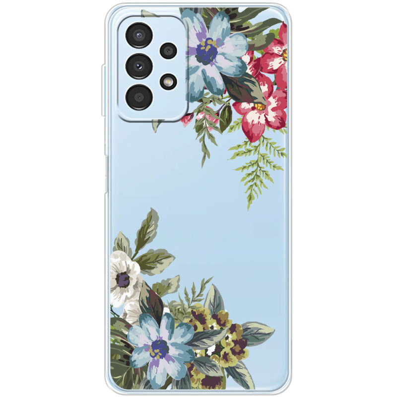 Прозрачный чехол BoxFace Samsung Galaxy A32 5G (A326) Floral