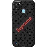 Черный чехол BoxFace Realme C21Y Style S