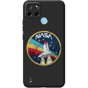 Черный чехол BoxFace Realme C21Y NASA