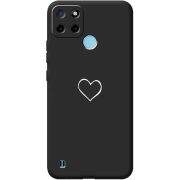 Черный чехол BoxFace Realme C21Y My Heart