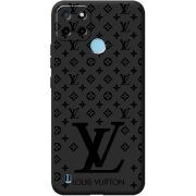 Черный чехол BoxFace Realme C25Y LV Style