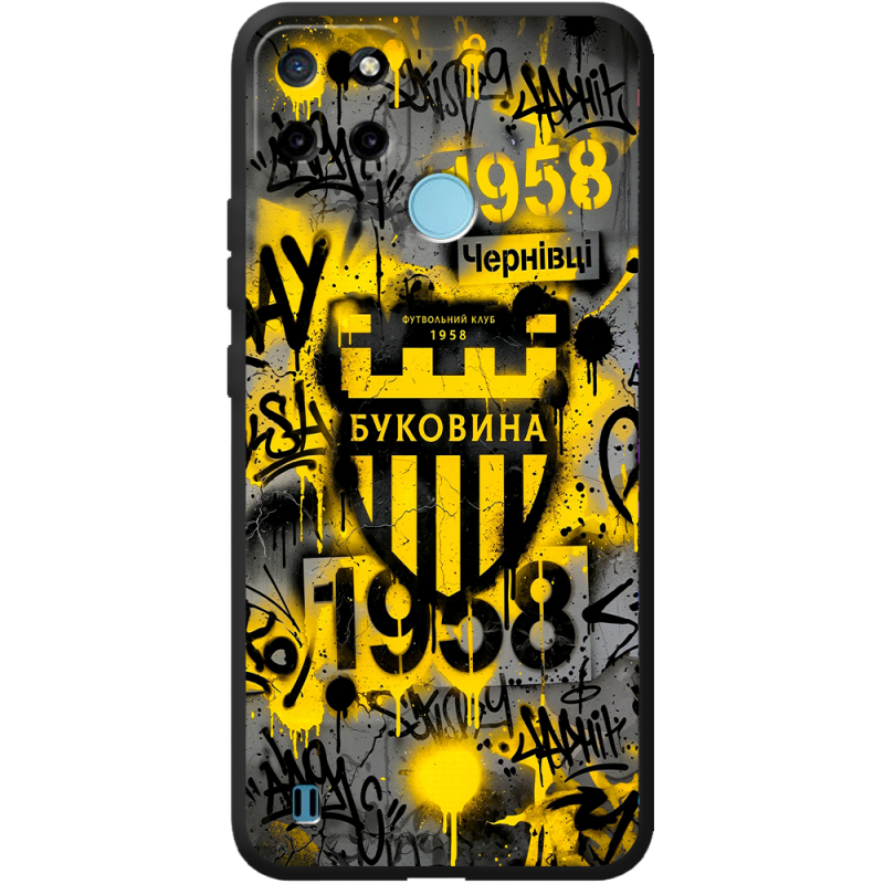 Черный чехол BoxFace Realme C25Y 