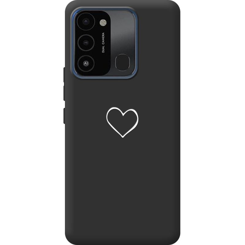 Черный чехол BoxFace Tecno Spark Go 2022 My Heart