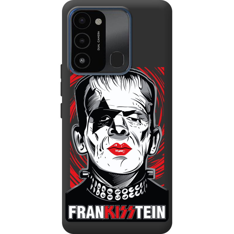 Черный чехол BoxFace Tecno Spark Go 2022 Frankisstein