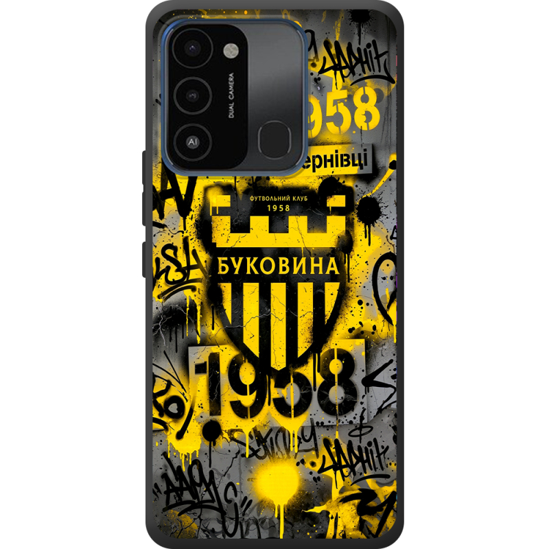 Черный чехол BoxFace Tecno Spark Go 2022 