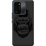 Черный чехол BoxFace Tecno Spark Go 2022 Gorilla