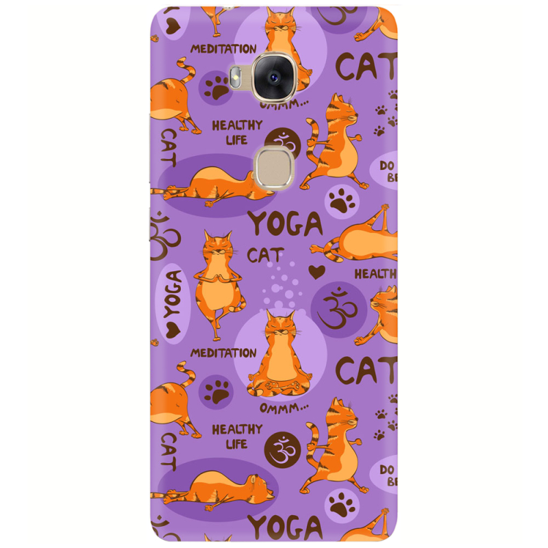 Чехол Uprint Huawei Honor 5X Yoga Cat