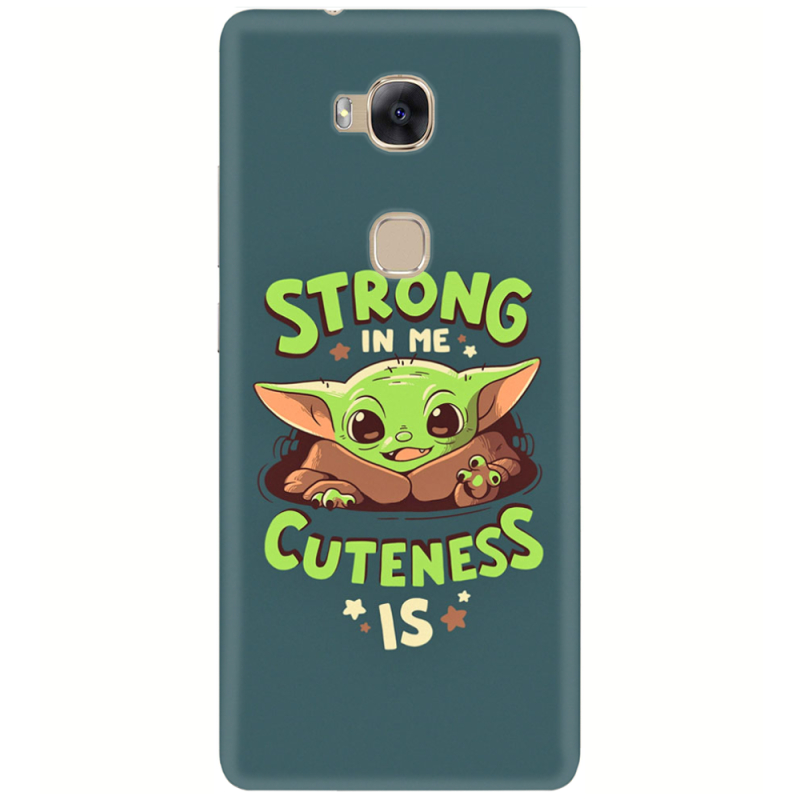 Чехол Uprint Huawei Honor 5X Strong in me Cuteness is