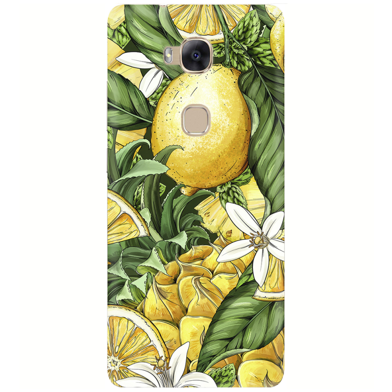 Чехол Uprint Huawei Honor 5X Lemon Pattern