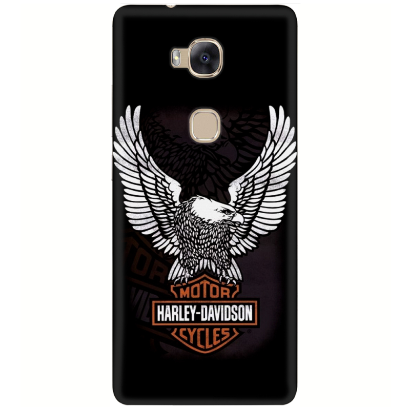 Чехол Uprint Huawei Honor 5X Harley Davidson and eagle