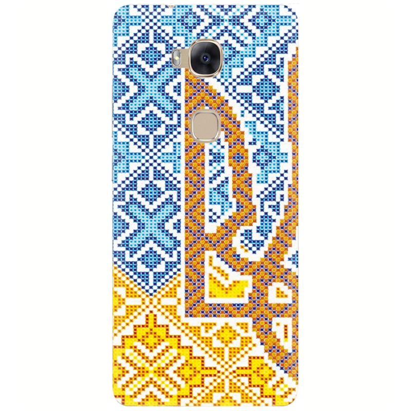 Чехол Uprint Huawei Honor 5X Тризуб Вишивка