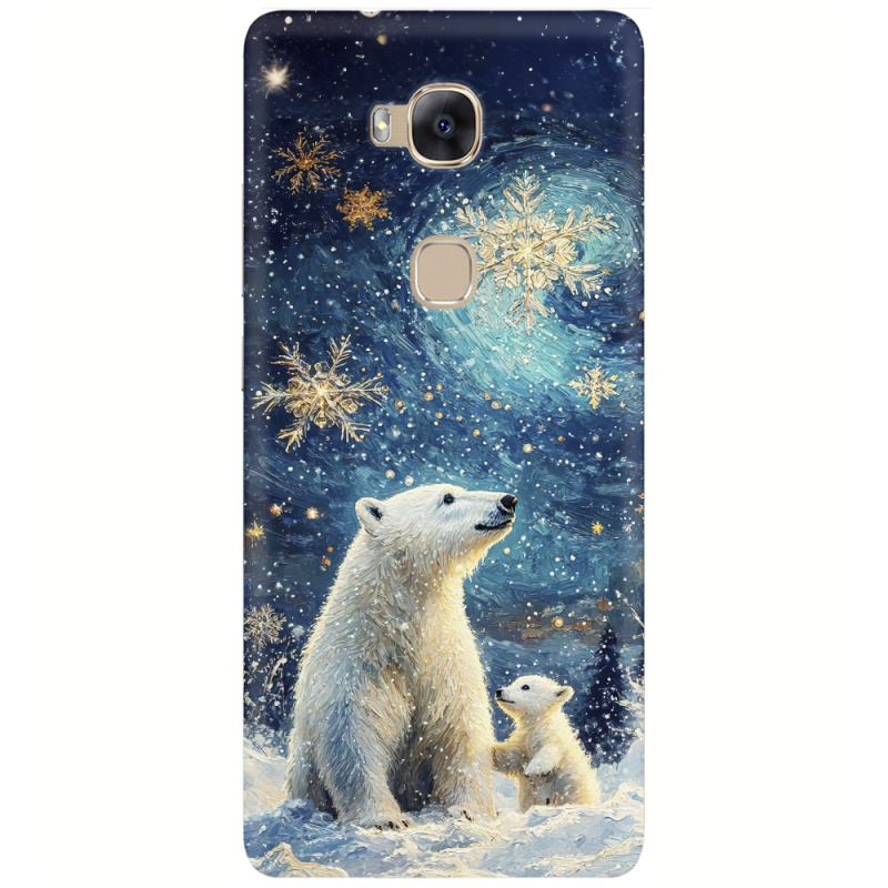 Чехол Uprint Huawei Honor 5X Північні ведмеді