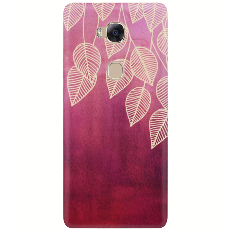 Чехол Uprint Huawei Honor 5X Gold Leaves