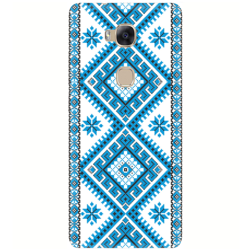 Чехол Uprint Huawei Honor 5X Блакитний Орнамент