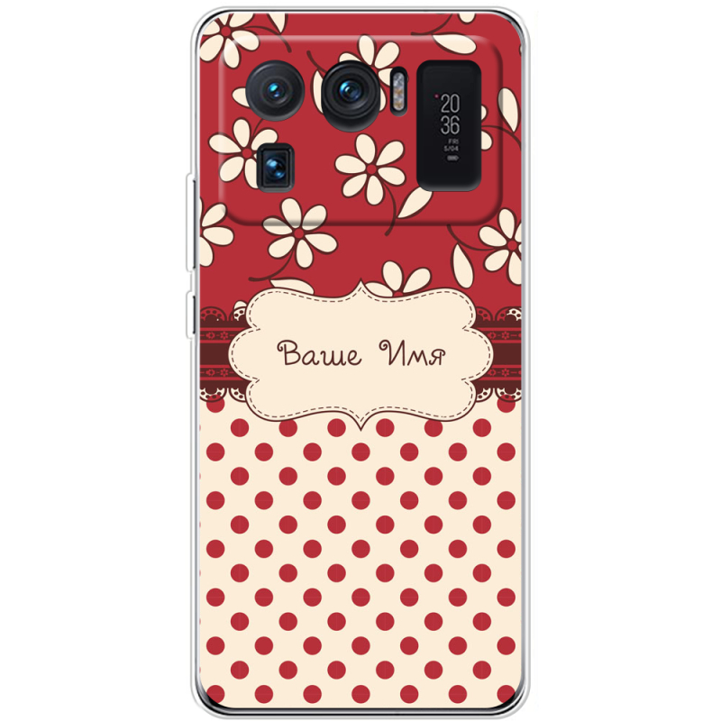 Чехол BoxFace Xiaomi Mi 11 Ultra Именной Polka Dots