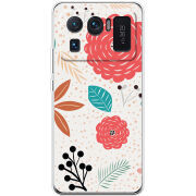 Чехол BoxFace Xiaomi Mi 11 Ultra Line Flowers