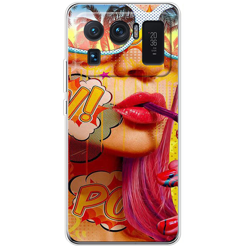 Чехол BoxFace Xiaomi Mi 11 Ultra Yellow Girl Pop Art