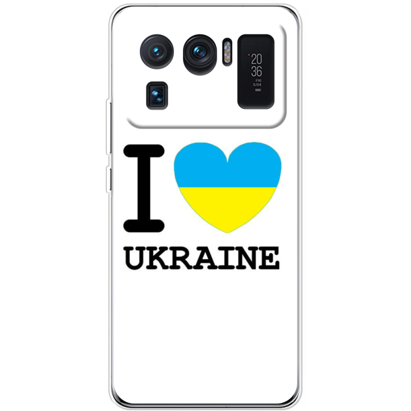 Чехол BoxFace Xiaomi Mi 11 Ultra I love Ukraine