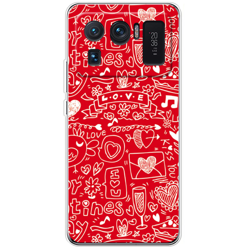 Чехол BoxFace Xiaomi Mi 11 Ultra Happy Valentines