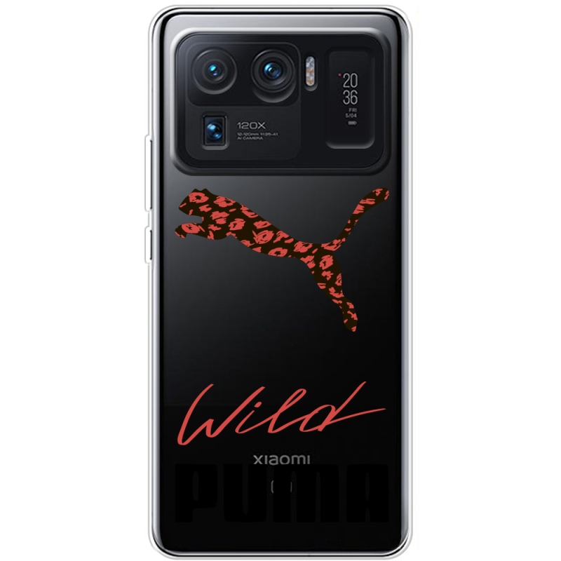 Прозрачный чехол BoxFace Xiaomi Mi 11 Ultra Wild Cat