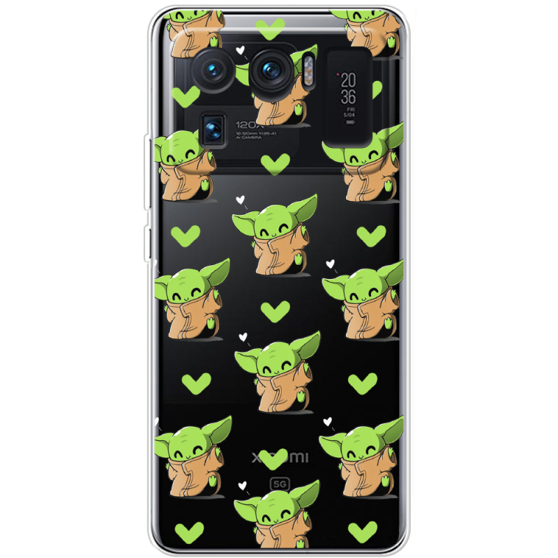 Прозрачный чехол BoxFace Xiaomi Mi 11 Ultra Pattern Baby Yoda