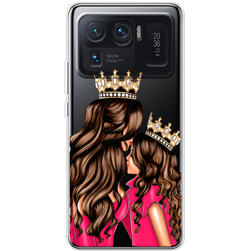 Прозрачный чехол BoxFace Xiaomi Mi 11 Ultra Queen and Princess