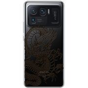 Прозрачный чехол BoxFace Xiaomi Mi 11 Ultra Chinese Dragon