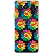 Прозрачный чехол BoxFace Xiaomi Mi 11 Ultra Hippie Flowers