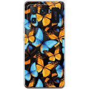 Прозрачный чехол BoxFace Xiaomi Mi 11 Ultra Butterfly Morpho