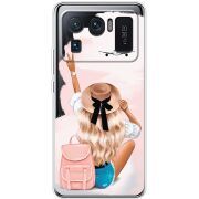 Прозрачный чехол BoxFace Xiaomi Mi 11 Ultra Travel Girl