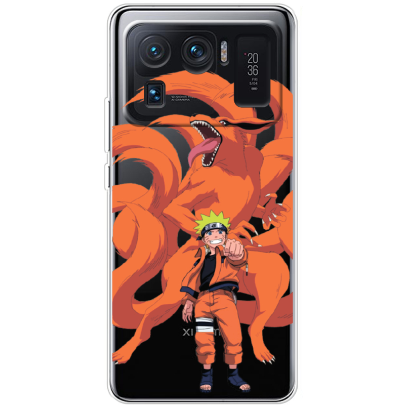 Прозрачный чехол BoxFace Xiaomi Mi 11 Ultra Naruto and Kurama