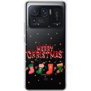 Прозрачный чехол BoxFace Xiaomi Mi 11 Ultra Merry Christmas
