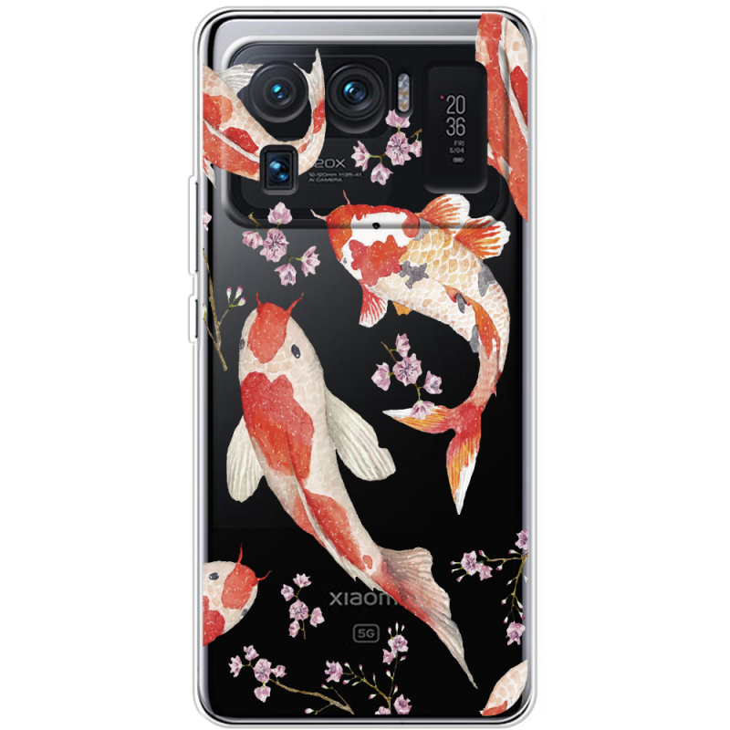 Прозрачный чехол BoxFace Xiaomi Mi 11 Ultra Japanese Koi Fish