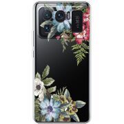 Прозрачный чехол BoxFace Xiaomi Mi 11 Ultra Floral